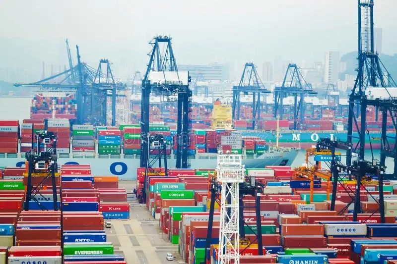 Marine cargo ship transporting goods covered by insurance in Australia